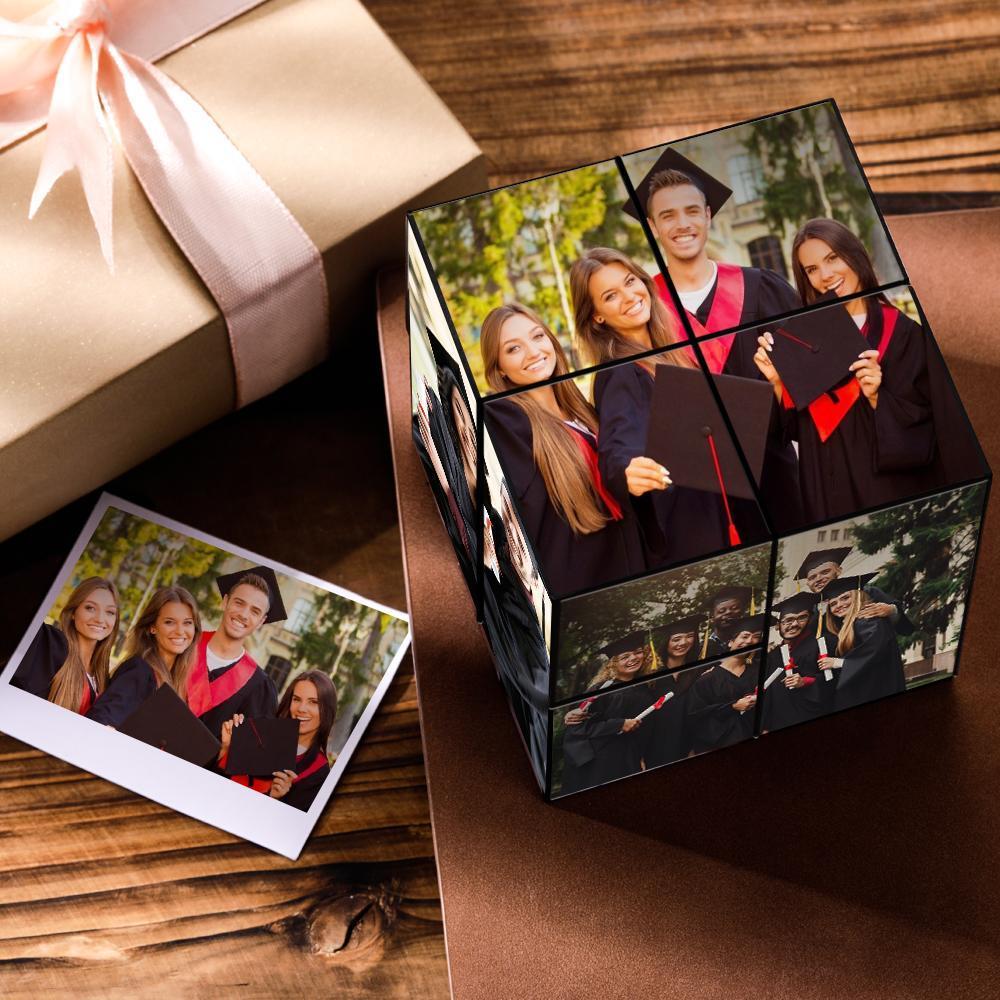 Personalized photo cube