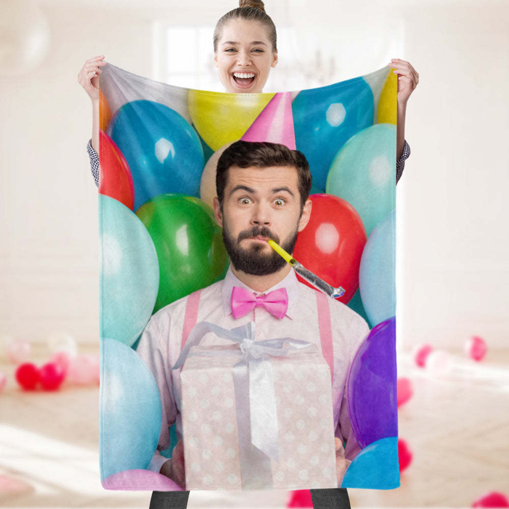 Birthday Gifts Personalized Photo Blanket Custom Picture Blanket Best Gift For Him