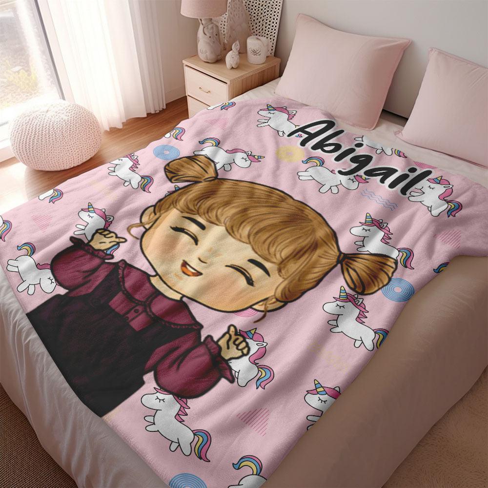 Personalized Blanket of Dreams Custom Name Soft Throw Ideal Gift for Kid