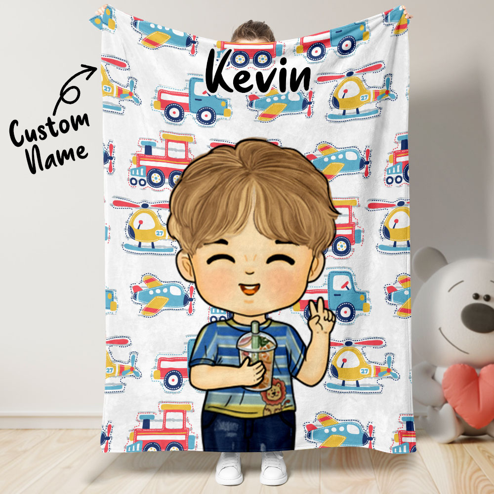 Personalized Blanket of Dreams Custom Name Soft Throw Ideal Gift for Kid