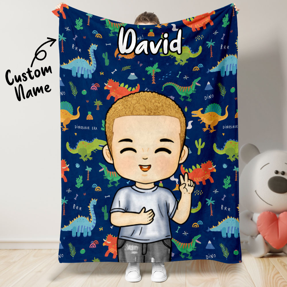 Personalized Blanket of Dreams Custom Name Soft Throw Ideal Gift for Kid