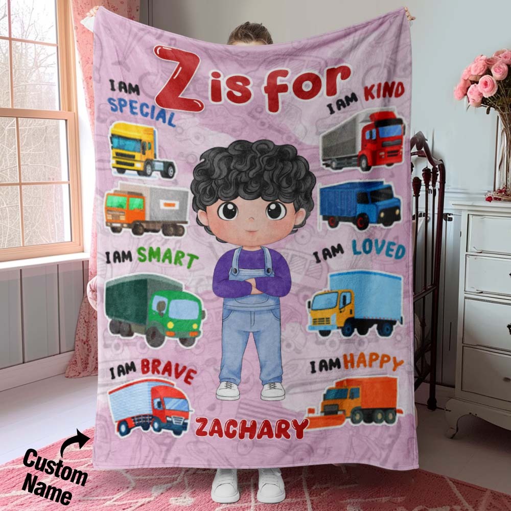 Personalized Blanket - My Dream Job Blanket Birthday Gift For Kids
