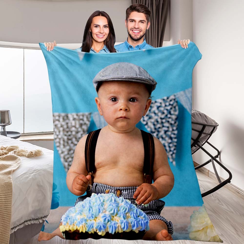 Gift For Wife Photo Blanket Custom Blanket Wedding Blankets Personalized Photo Blanket