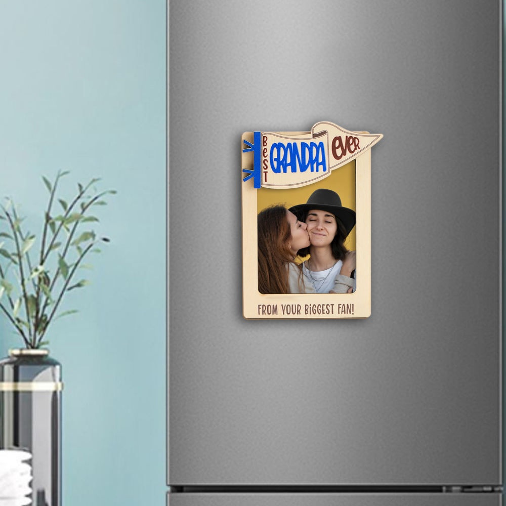 Personalized Custom Engraved Photo Fridge Magnet Woman to Woman Lesbian Gift Ideas LGBT Gifts