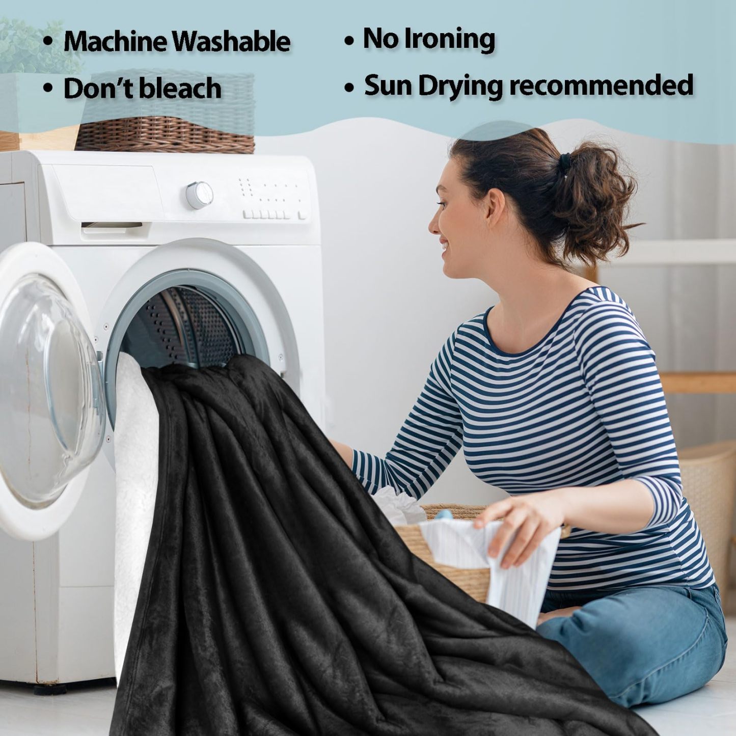 Waterproof Intimacy Blanket for Couple's Wild Nights, 3 Layer Lightweight Machine Washable and Stain Proof for Couples & Pets with 31 Styles & 6 Sizes for Lovers without Ruin Sheets - Get Photo Blanket