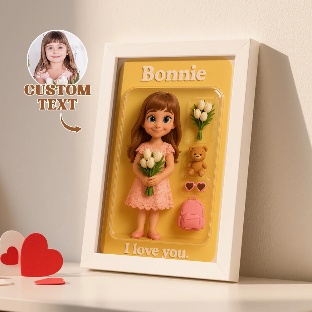 Custom Starter Pack Portrait, Personalized Portrait 3D Blister Toy Art, Custom Action Figure - Get Photo Blanket