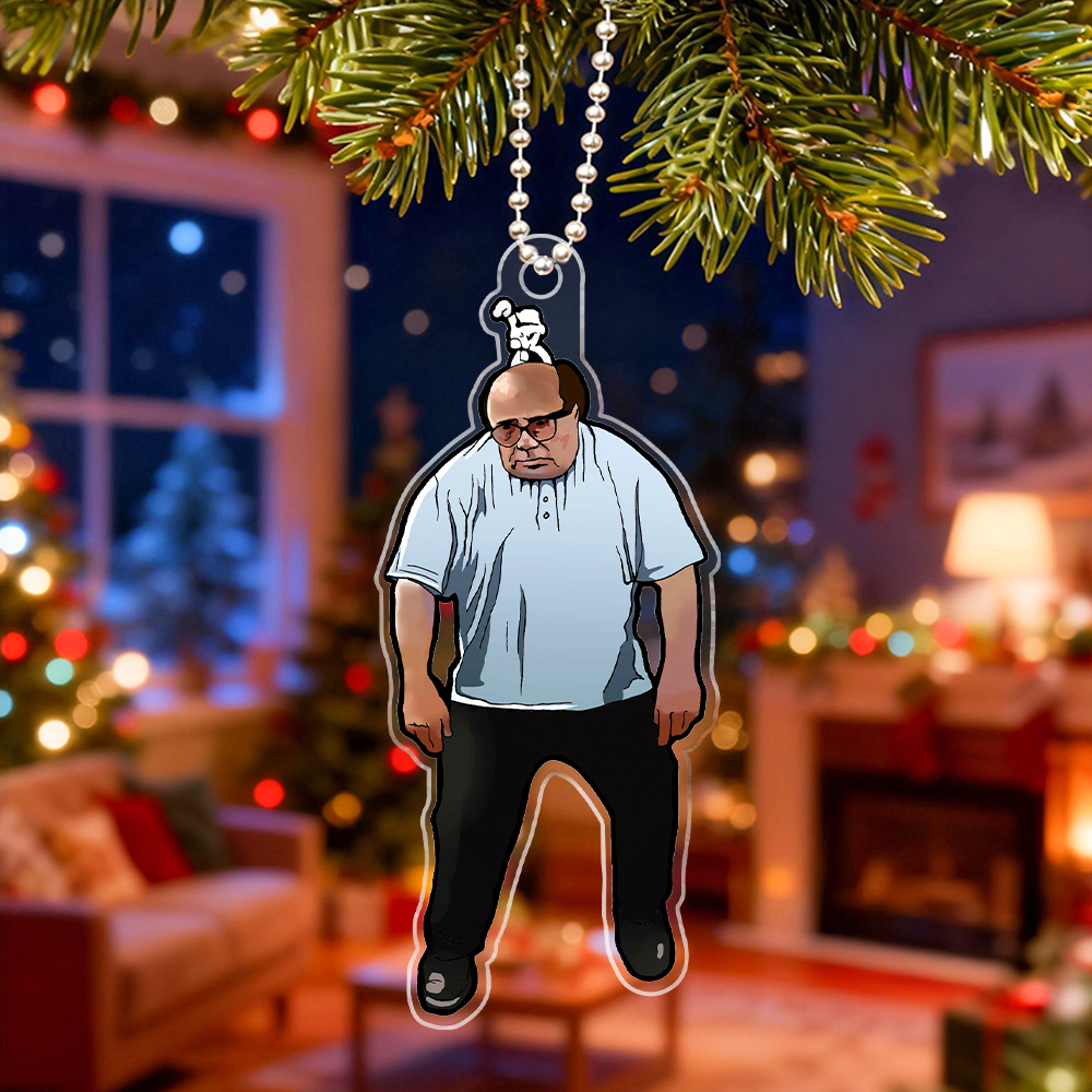 Hanging Frank Reynolds Keychain / Christmas Ornament - It's Always Sunny in Philadelphia
