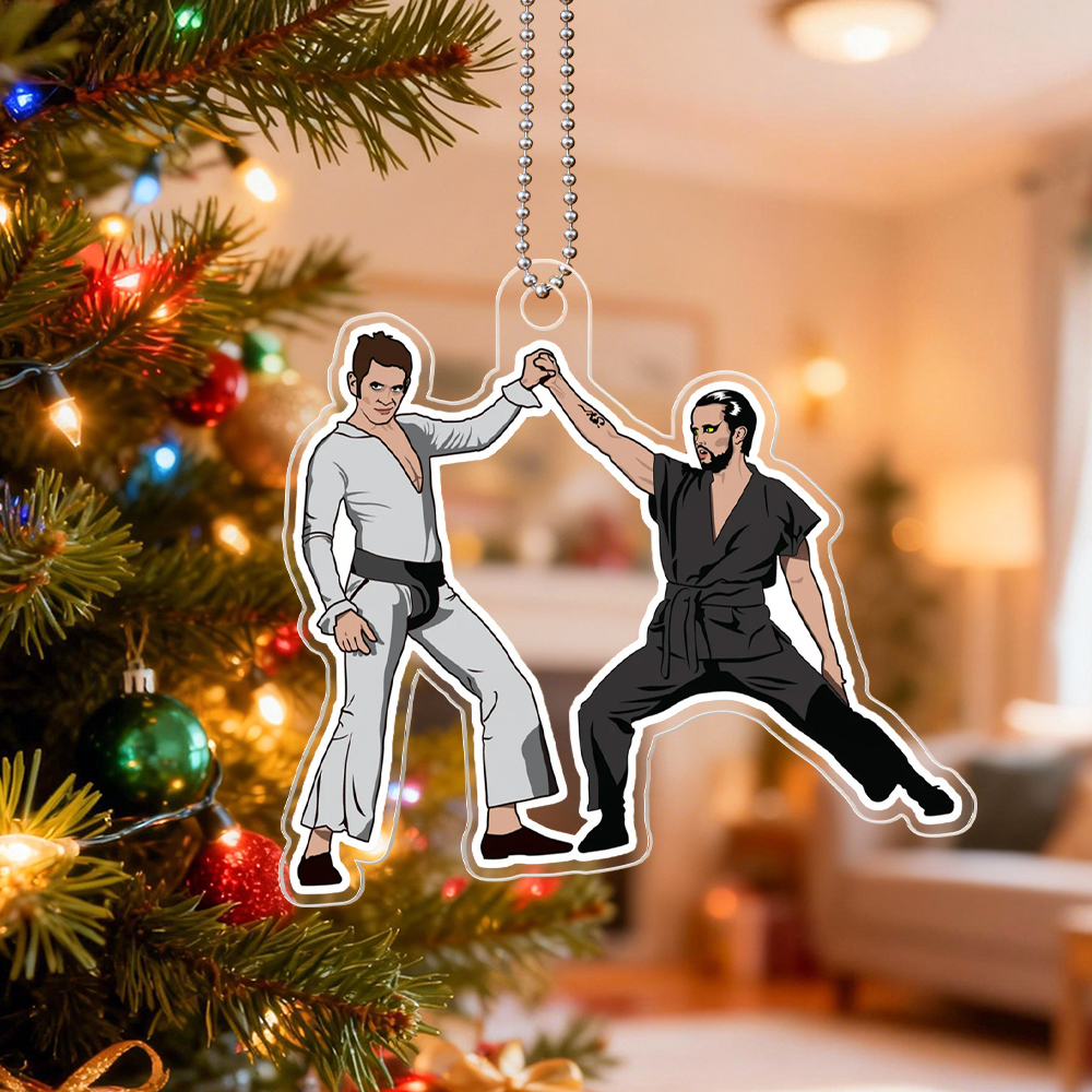 Hanging Frank Reynolds Keychain / Christmas Ornament  - It's Always Sunny in Philadelphia