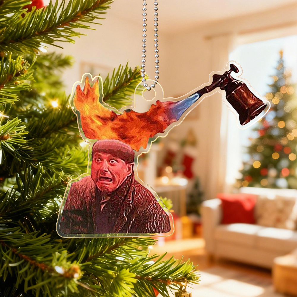 Hanging Frank Reynolds Keychain / Christmas Ornament  - It's Always Sunny in Philadelphia