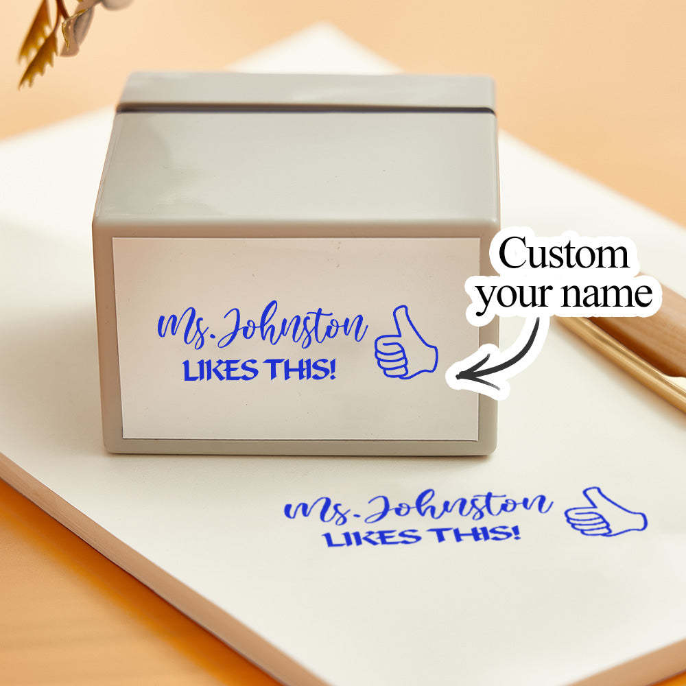 Personalized Teacher Stamp Classroom Teacher Stamp Gifts for Teachers - Get Photo Blanket