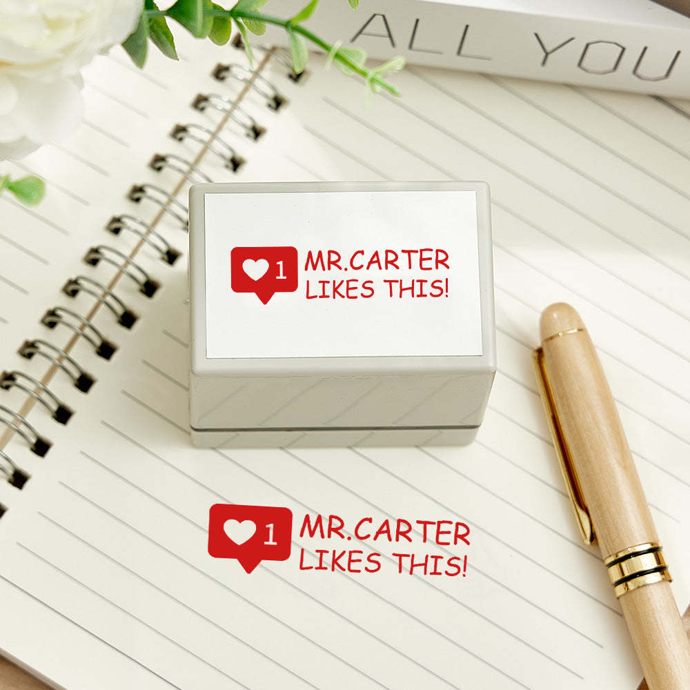 Personalized Teacher Stamp Custom Grading Teacher Stamp for Teacher Gifts - Get Photo Blanket