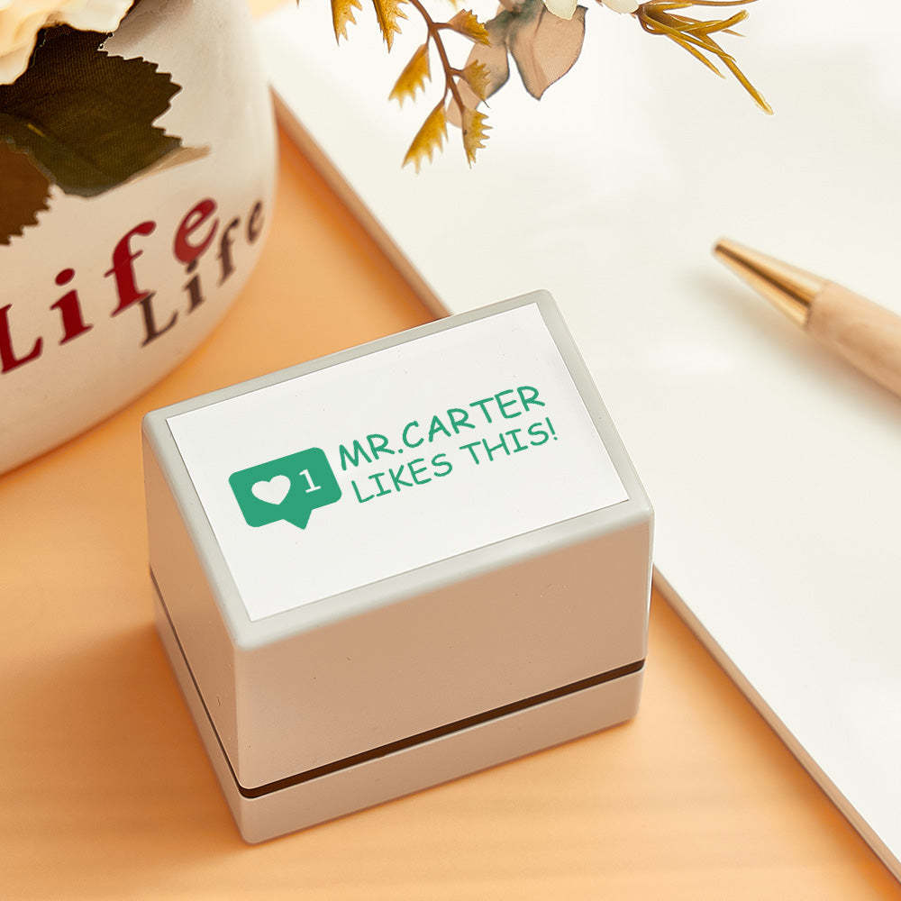 Personalized Teacher Stamp Custom Grading Teacher Stamp for Teacher Gifts - Get Photo Blanket