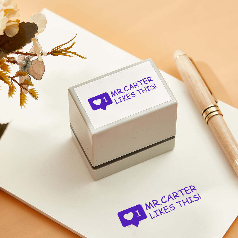 Personalized Teacher Stamp Custom Grading Teacher Stamp for Teacher Gifts - Get Photo Blanket