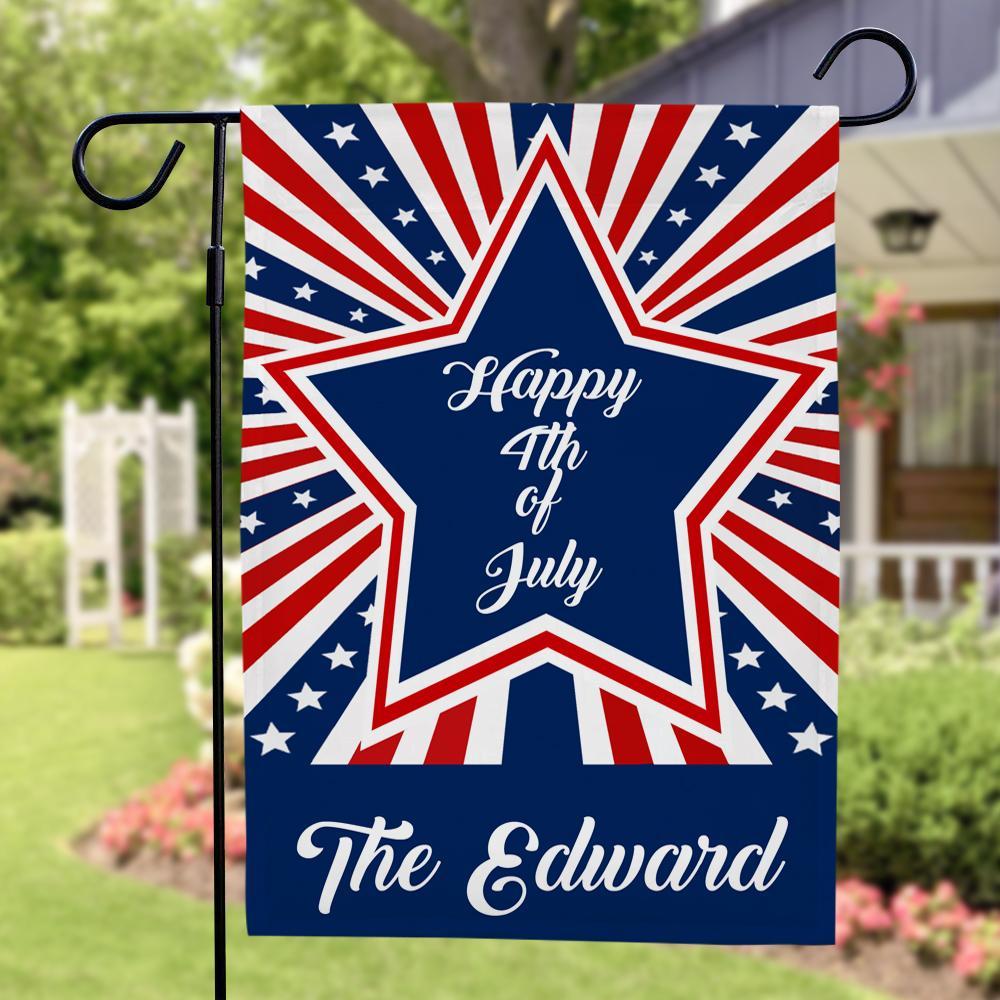 Personalized Garden Flag