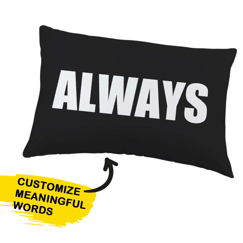 Polyester Fibre Custom Pillowcase Personalized Text Pillowcase-The Photo Collage Pillowcase