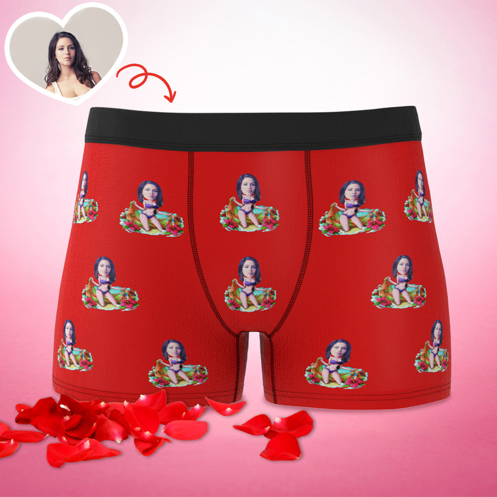 Custom Boxer Customized Bikini Boxer Custom Face Boxer Personalized MiniMe Boxer Custom Boxer Briefs Valentine's Gifts