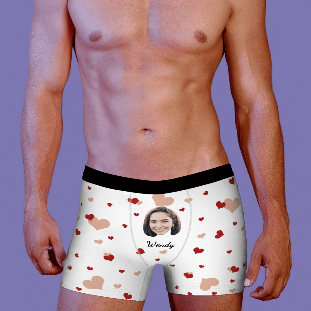 Men's Personalized Boxer Oreo Shorts - Funny Face boxer