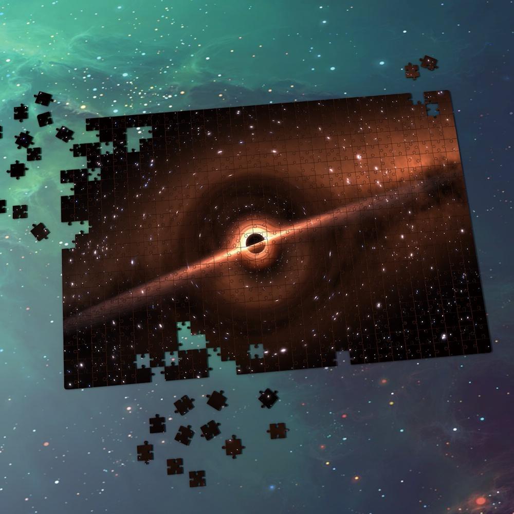 Space Jigsaw Puzzle - The Planet of Glowing Red