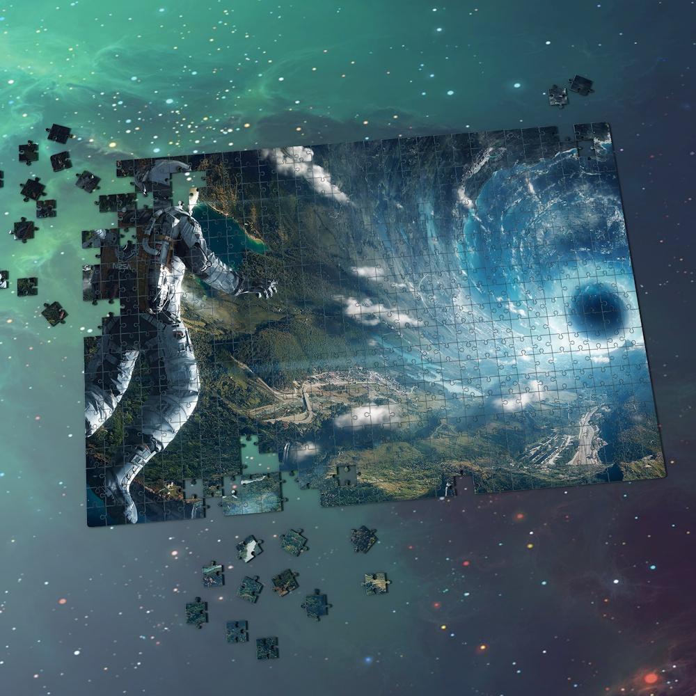 Space Shuttle Jigsaw Puzzle - The Exploration of Astronauts