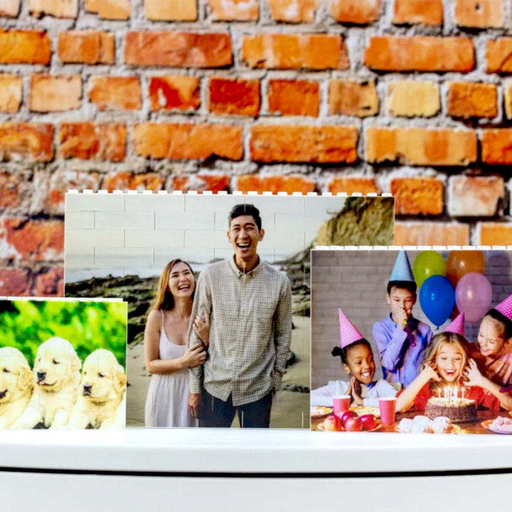 Spotify Code Personalized Building Brick Photo Block Frame - Get Photo Blanket