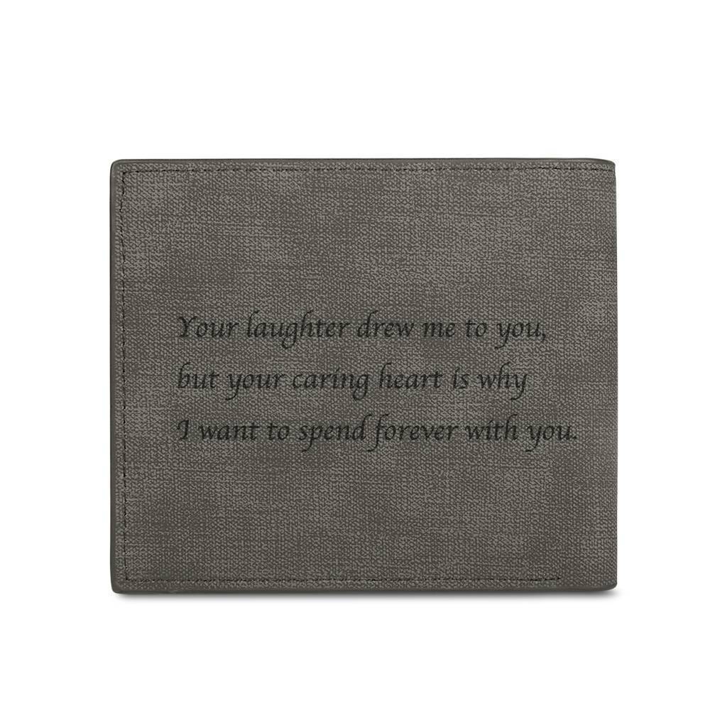 Men's Custom Photo Wallet Father's Day Gift - My Tender Father
