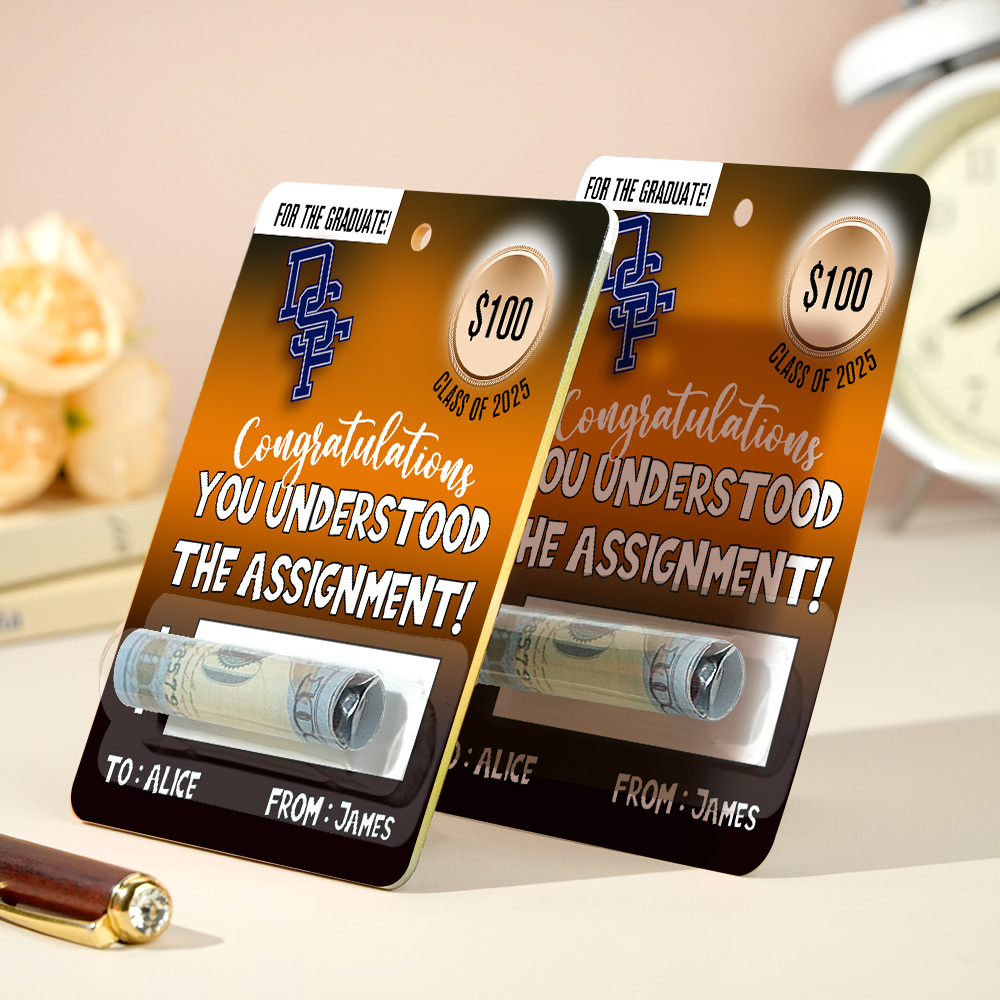 Graduation Money Card Holder, Congratulations Graduation Money Holder, Graduation Gift