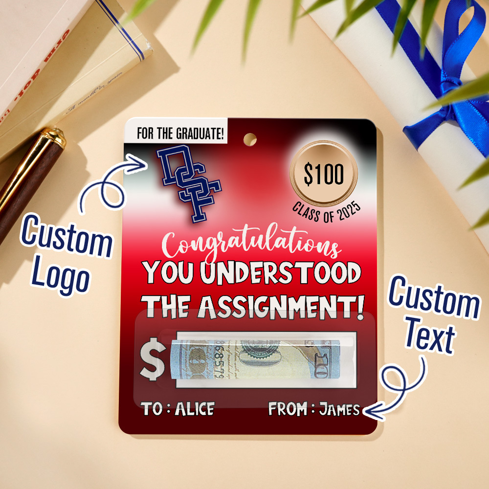 Graduation Money Card Holder, Congratulations Graduation Money Holder, Graduation Gift