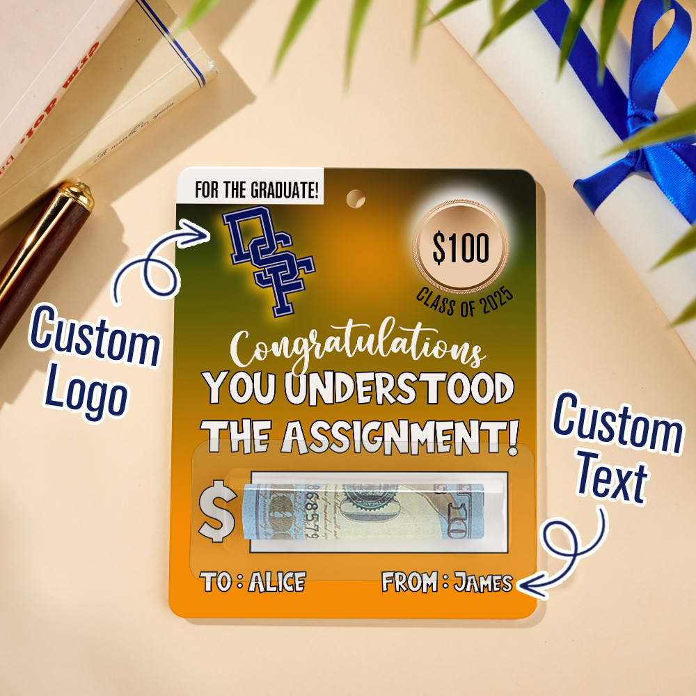 Graduation Money Card Holder, Congratulations Graduation Money Holder, Graduation Gift