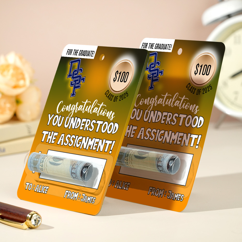 Graduation Money Card Holder, Congratulations Graduation Money Holder, Graduation Gift