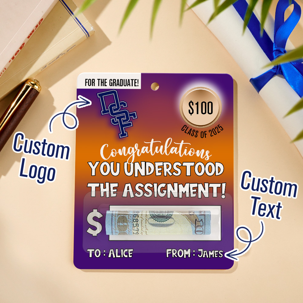Graduation Money Card Holder, Congratulations Graduation Money Holder, Graduation Gift