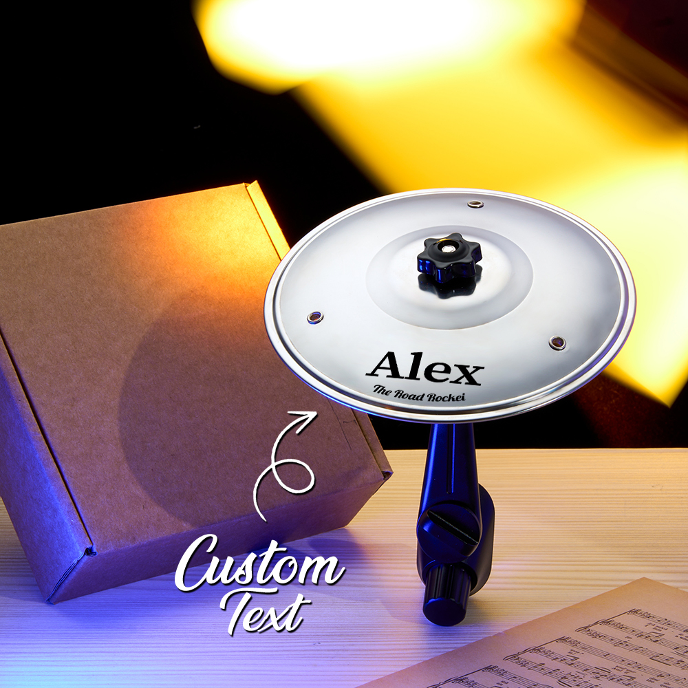 Mini Drum Cymbal Car Air Vent Clip | Funny Crash Cymbal Car Decor for Drummers, Music Lovers & Musicians Gift - Get Photo Blanket