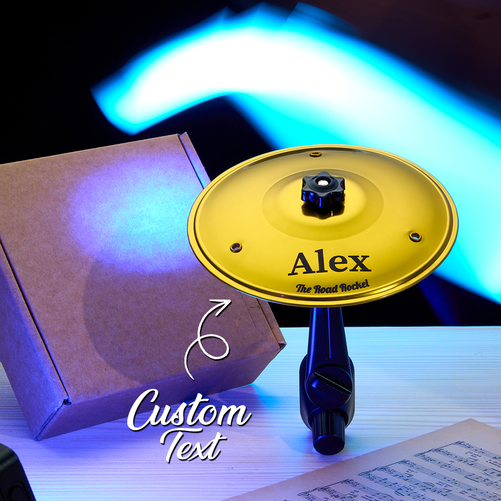 Mini Drum Cymbal Car Air Vent Clip | Funny Crash Cymbal Car Decor for Drummers, Music Lovers & Musicians Gift - Get Photo Blanket