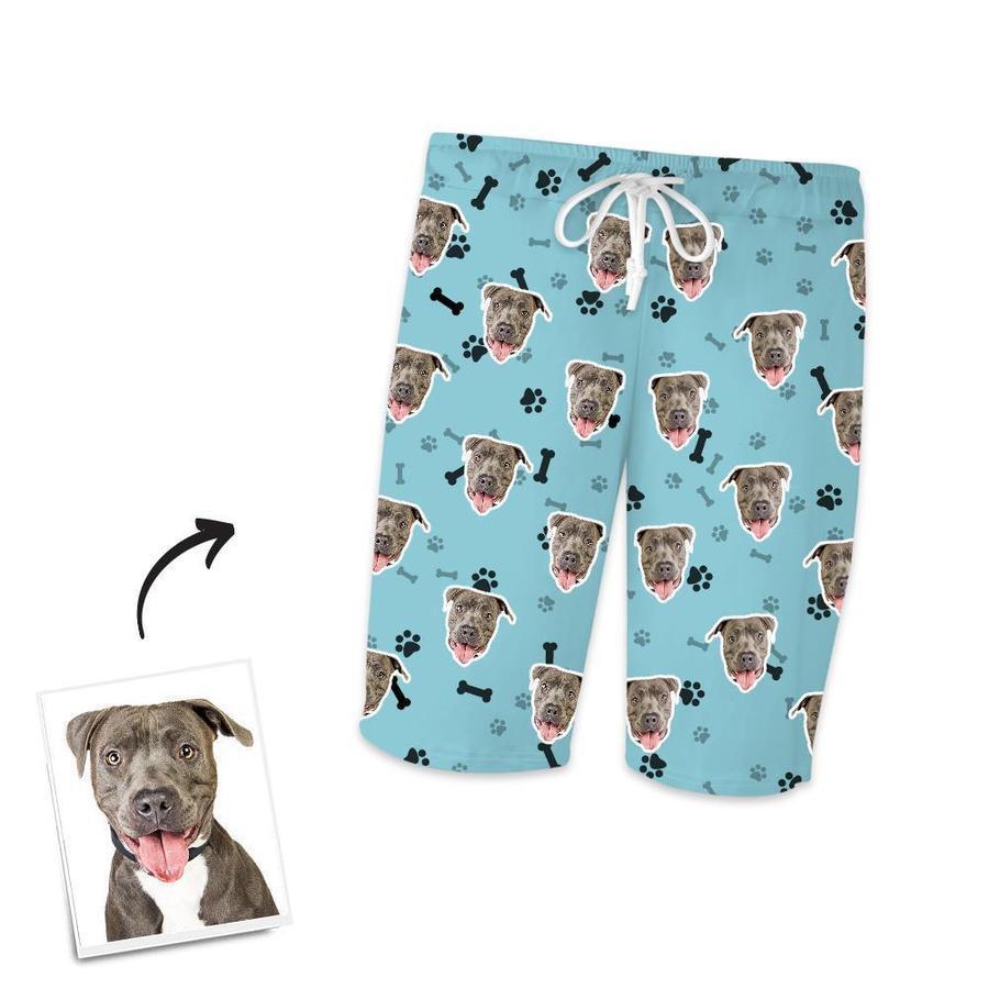 Customized Photo Short Sleeved Pajamas Home pajamas-Bone - Get Photo Blanket