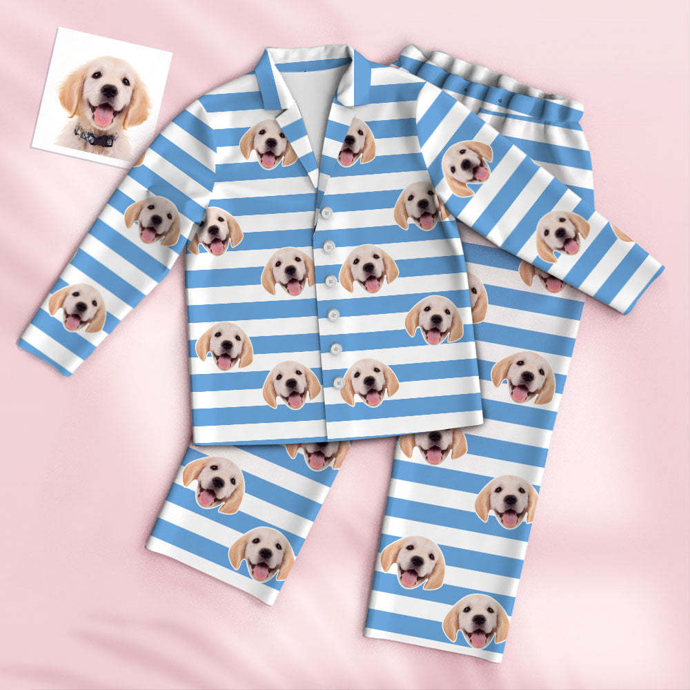 Custom Photo Pajama Custom Face Pet Theme Cute Gifts - Get Photo Blanket