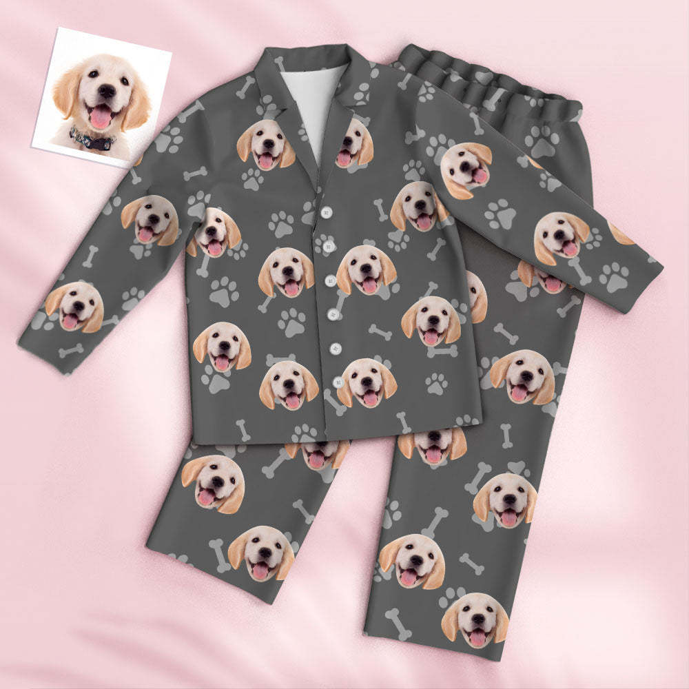Custom Photo Face Pajama Comfortable Home Gifts for Pet - Get Photo Blanket