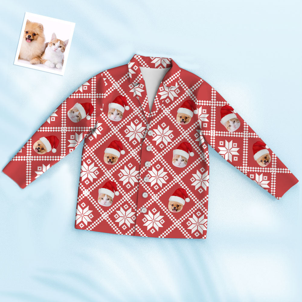 Christmas Gifts Custom Photo Face Pajama Christmas Atmosphere Creative Gifts