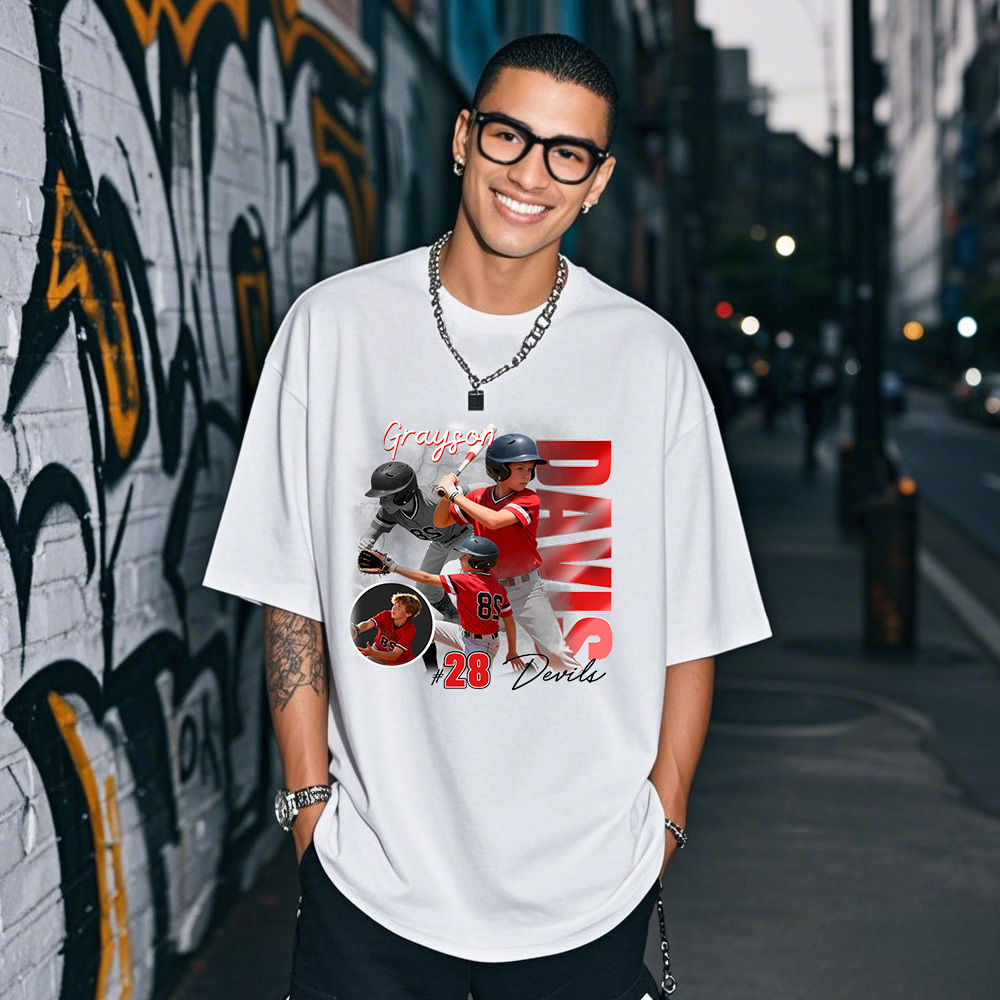 Custom Baseball Player Shirt, Mom Baseball Shirt, Softball Player Retro Shirt, Custom Team Name School Tee