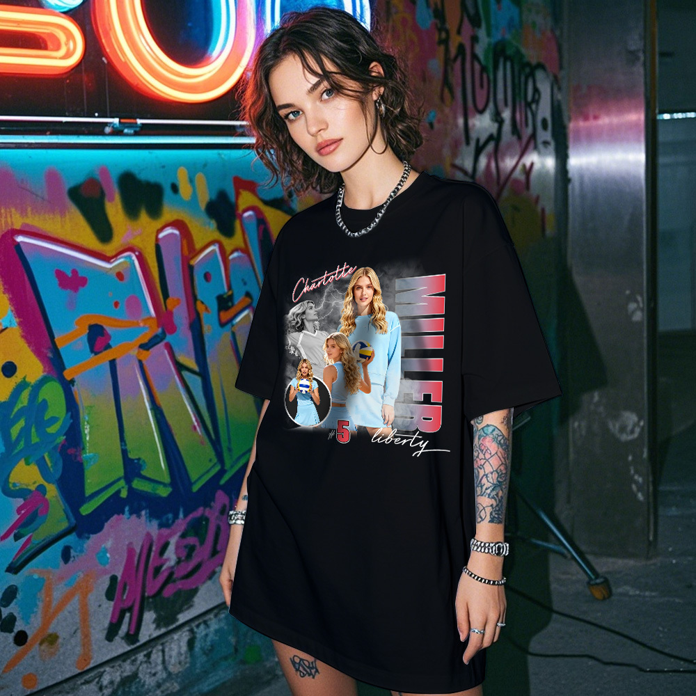 Custom Volleyball Player Shirt  Volleyball Shirt Custom Bootleg Player Shirt With Team Name School Tee