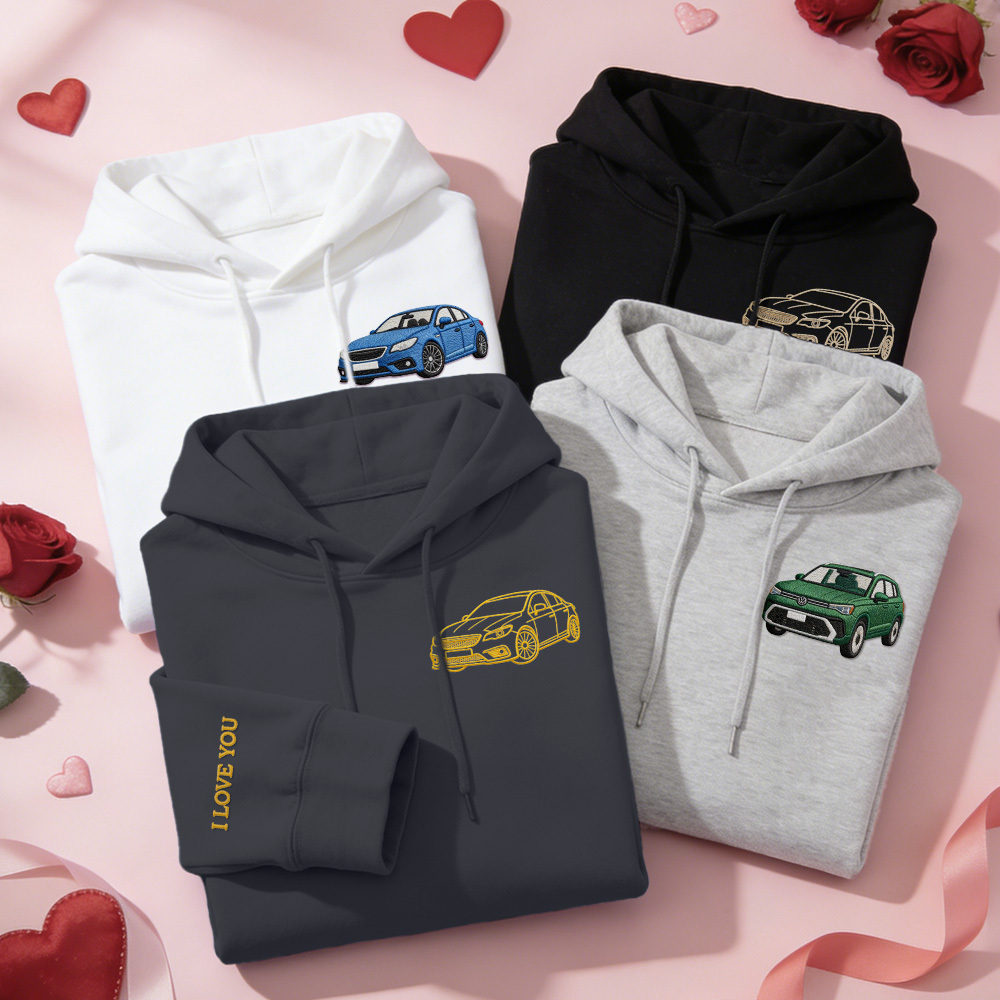 Customized Car Craft Hoodies, Car Enthusiast Gifts