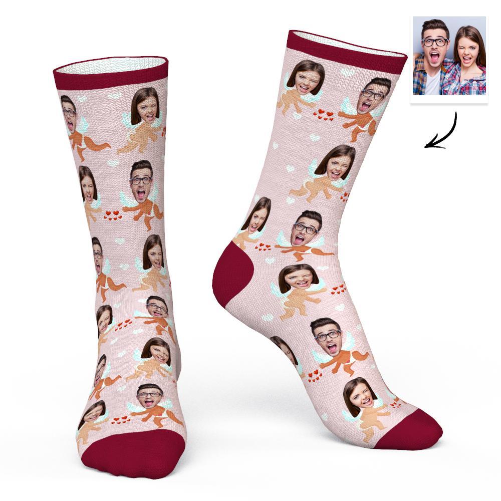 Best Girlfriend Custom Face Socks