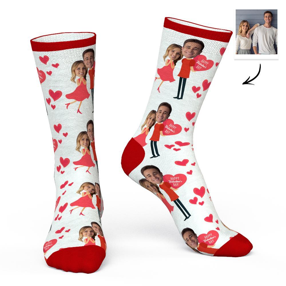 Best Girlfriend Custom Face Socks