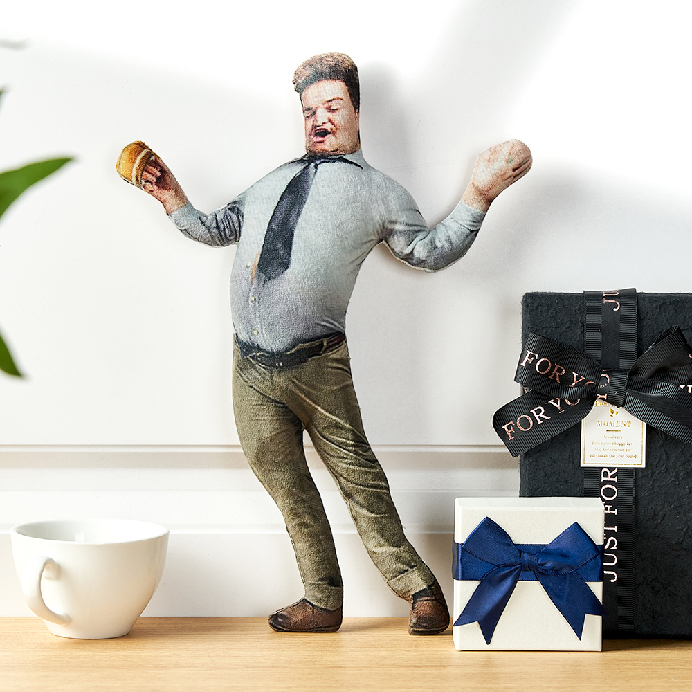 Custom Face Photo Doll Twistable Mini Me Keychain/Doll with Personality Fully Poseable - Get Photo Blanket