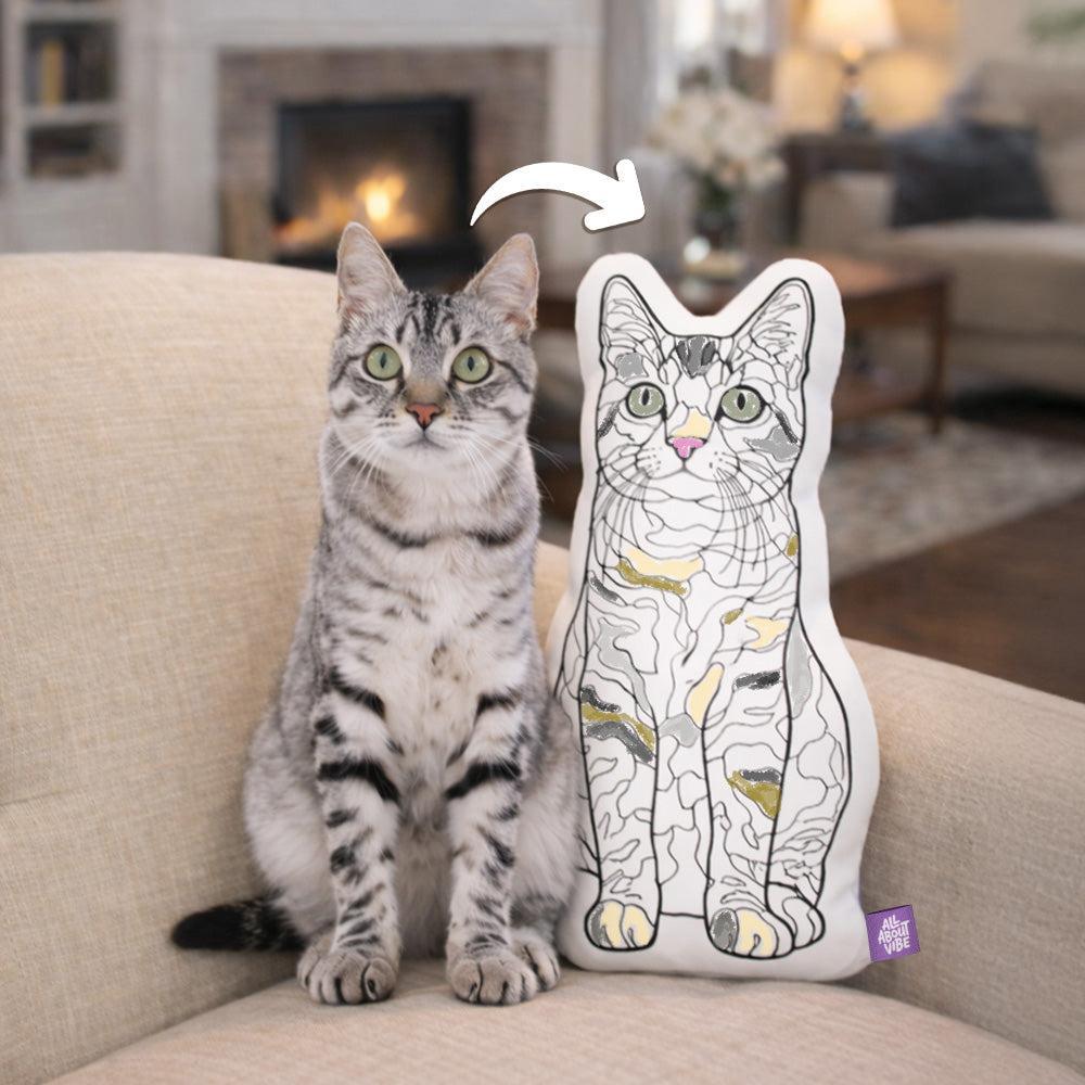 Custom Photo Coloring Pillow Color Your Unique Memories Gift For Kids/Family