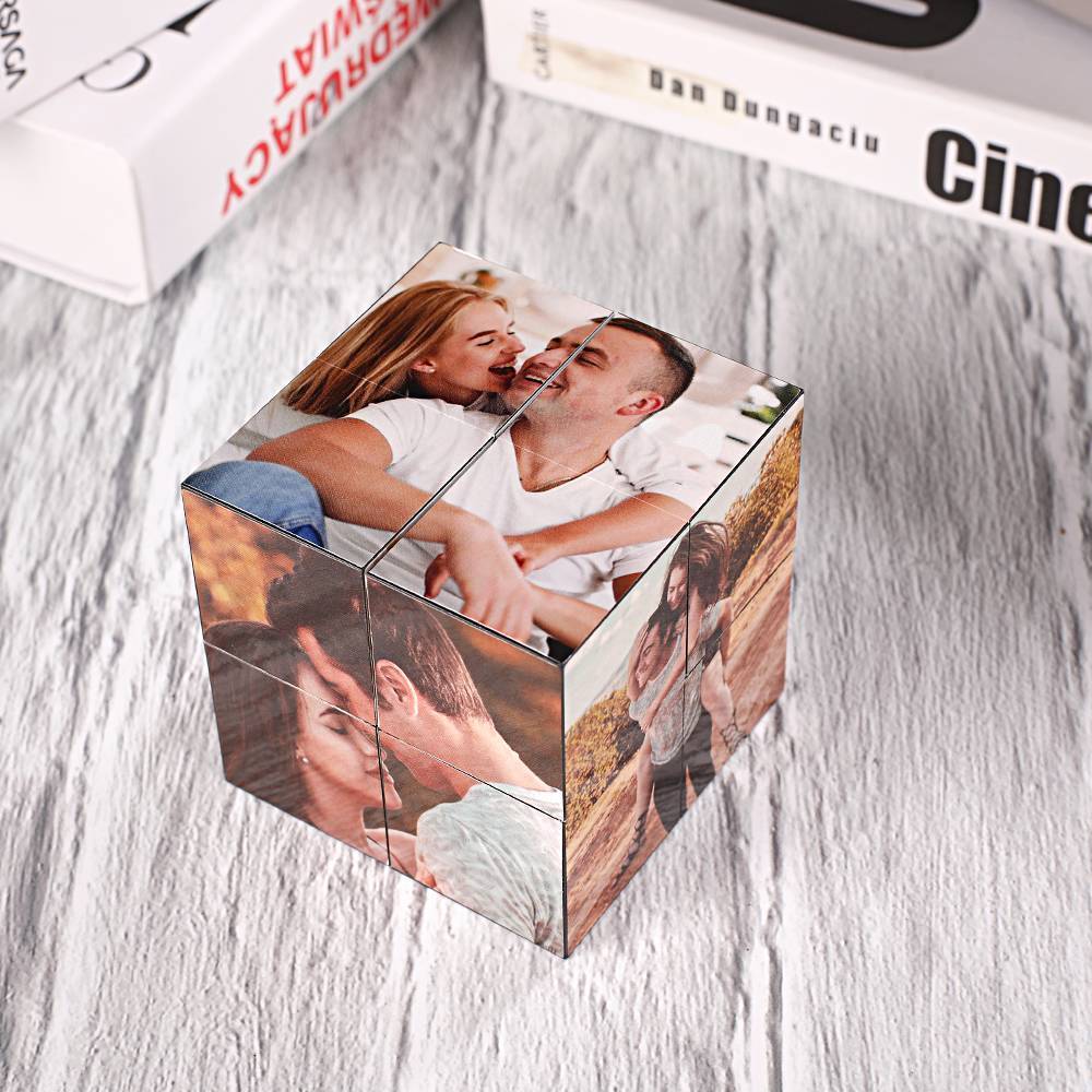 Multiphoto Colorful Rubic's Cube Gifts for Her