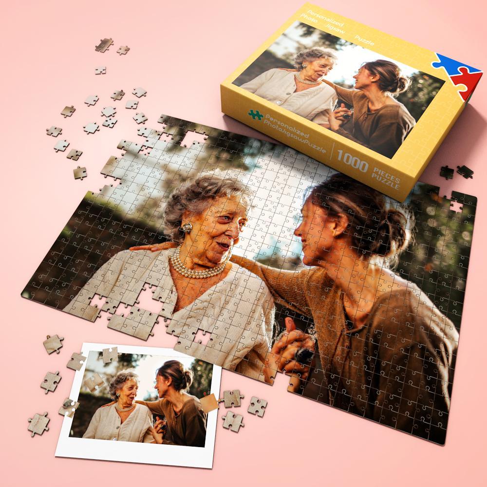 Custom Puzzles Personalized Puzzles Photo Jigsaw Puzzle Best Indoor Gifts 35-1000 Pieces
