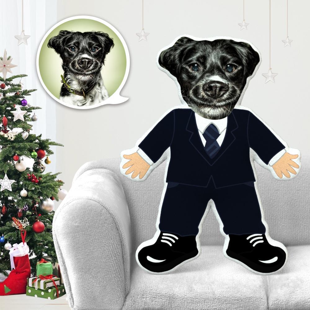 Dog Photo Pillow Dog Face Pillow Personalized Dog Pillow Custom Dog Pillow Dog Picture Pillow Suit Costume MiniMe Dog Costume Pillow Doll