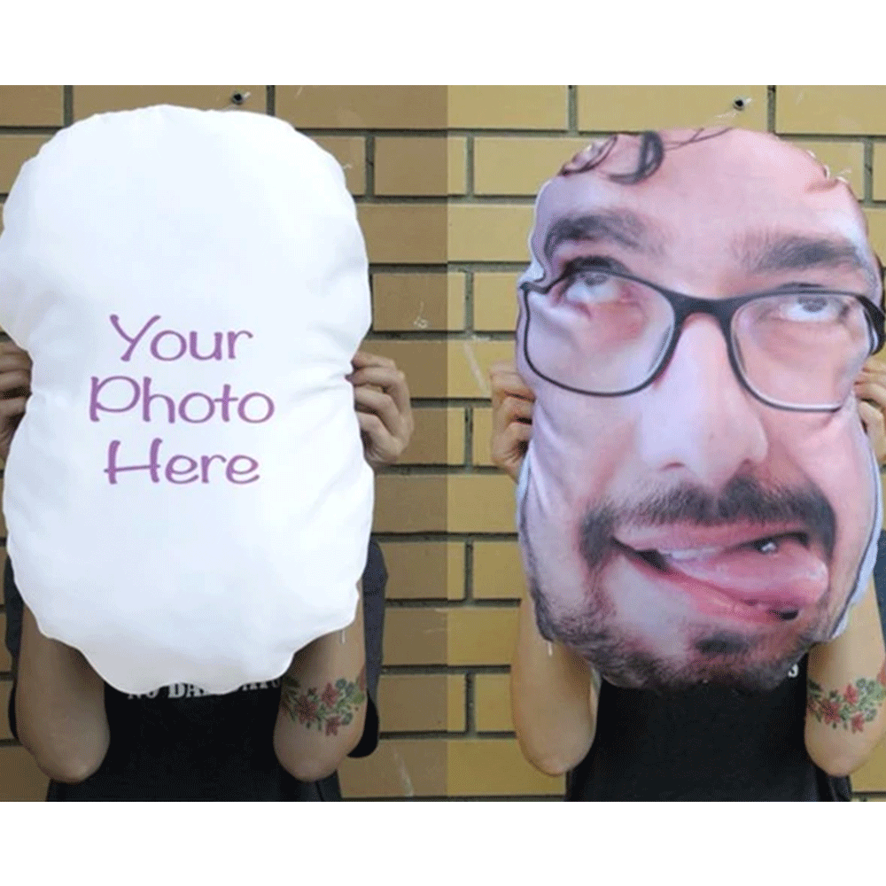 Custom Photo Pillow, Custom Face Pillow, Personalized Pillows