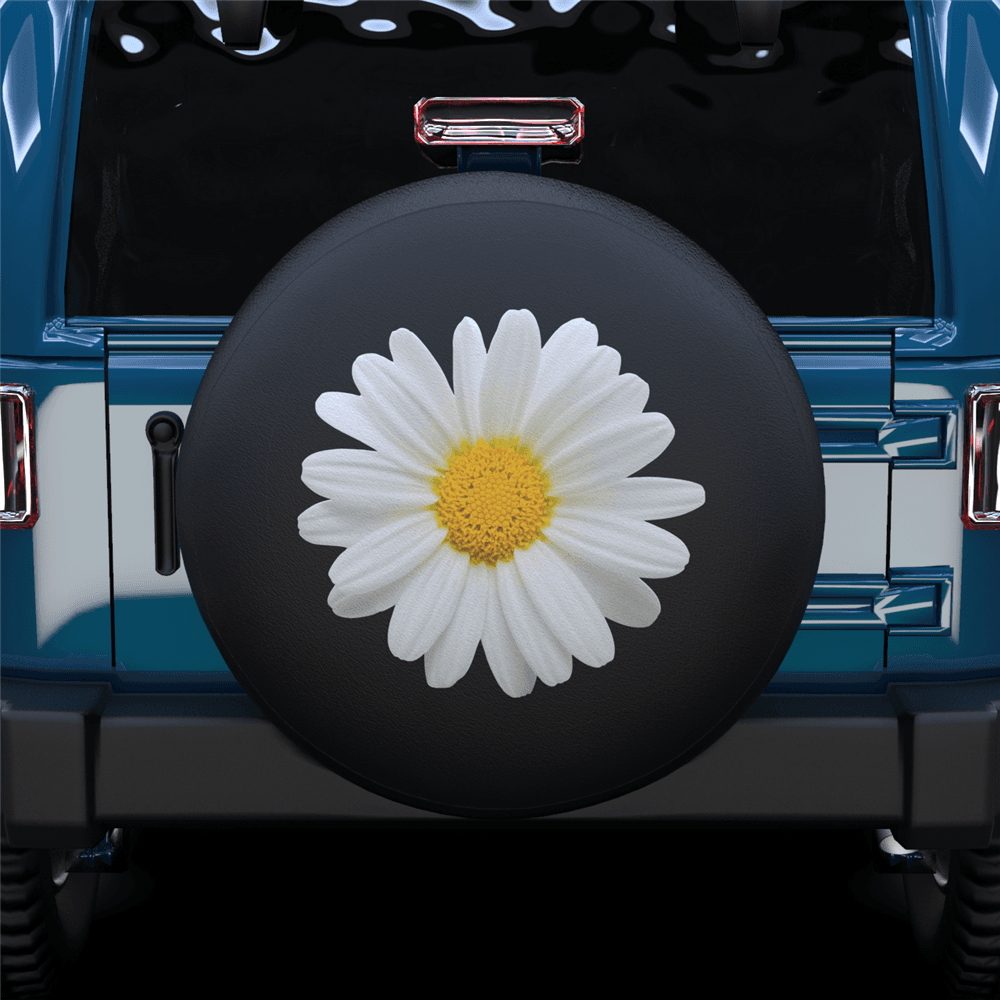 Chrysanthemum Spare Tire Cover For RV - MyFaceTshirt
