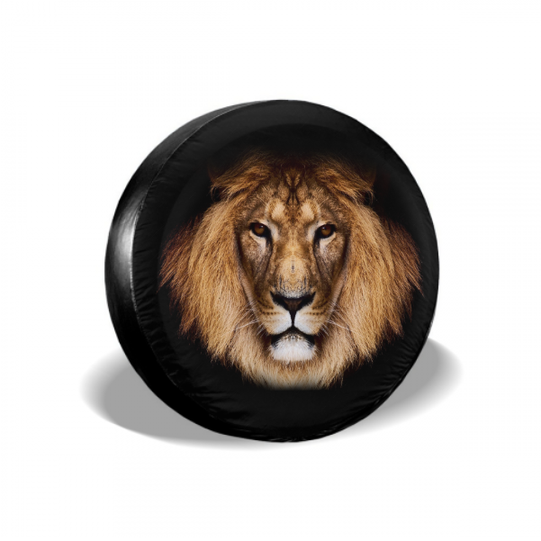 Lion Head Spare Tire Cover - MyFaceTshirt
