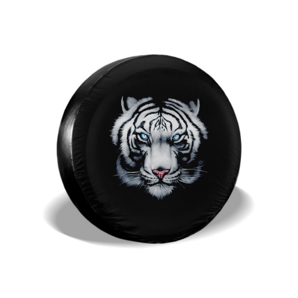 Tiger Head Spare Tire Cover For SUV - MyFaceTshirt
